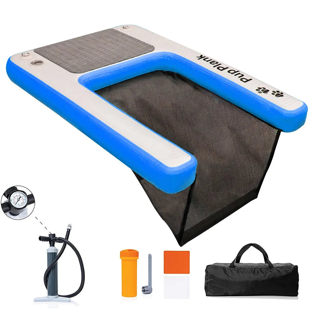 Inflatable Non Slip Dog Pool Ramp Ladder For Water Dock