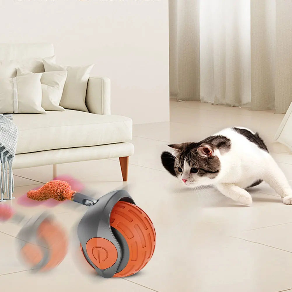 Shunmaii Cat Interactive Ball Toys Rechargeable Teaser Toy