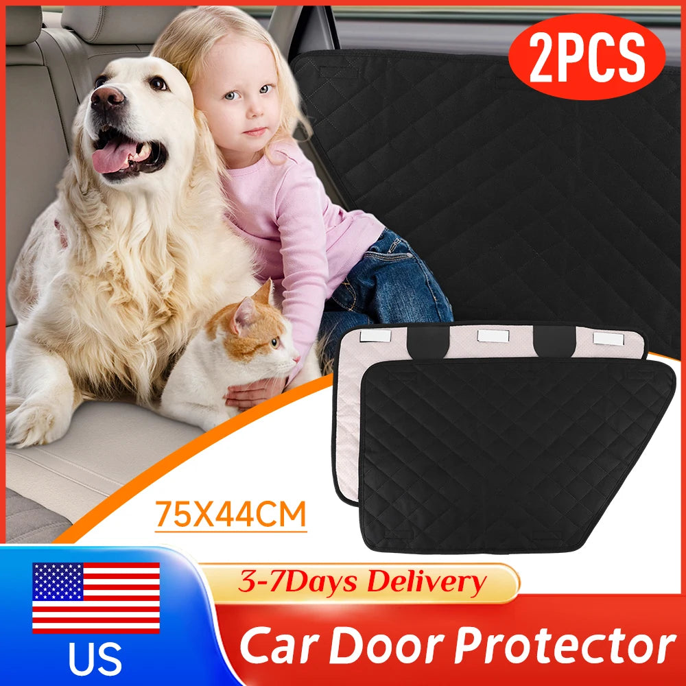 APWIKOGER Oxford Waterproof Car Door Covers for Pet Protection