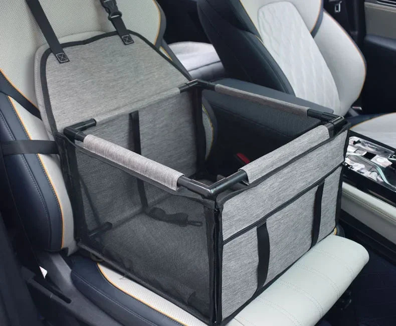 Waterproof Travel Dog Car Seat Cover Hammock For Cars, Pet Carrier Bag Cat Transport, Adjustable Straps