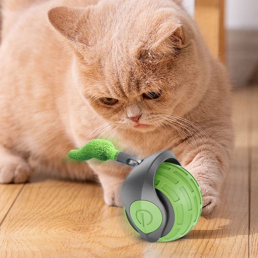 Shunmaii Cat Interactive Ball Toys Rechargeable Teaser Toy