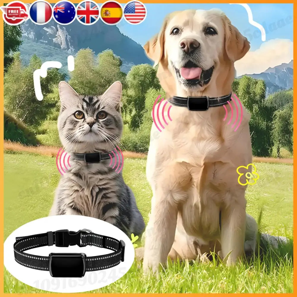 Hign-concerned Pet GPS Tracker for Dogs and Cats Collar