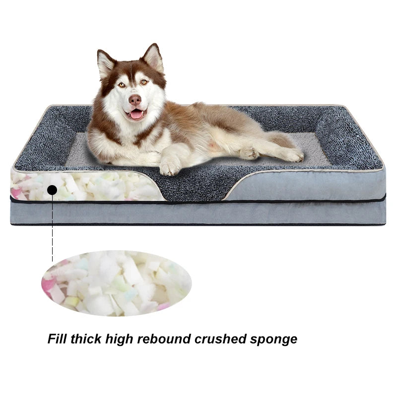 Dog Bed Removable Washable All Seasons Sofa Bed For Pets