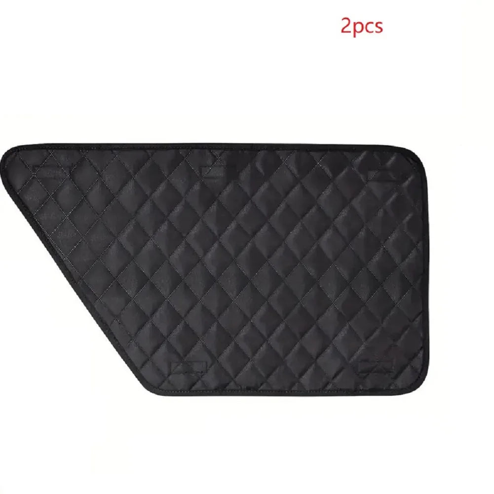 2Pcs Waterproof Car Door Cover for Dog Pet Anti-Scratch Car Cover Washable Car Door Protect Mat for Car SUV Truck Travel
