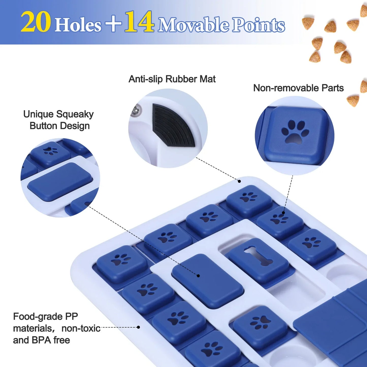 Premium Interactive Canine Toys For Puppies Training And CognitiveEnrichment Puzzle