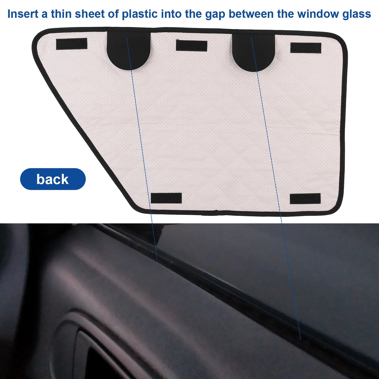 APWIKOGER Oxford Waterproof Car Door Covers for Pet Protection