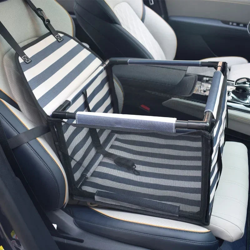 Waterproof Travel Dog Car Seat Cover Hammock For Cars, Pet Carrier Bag Cat Transport, Adjustable Straps