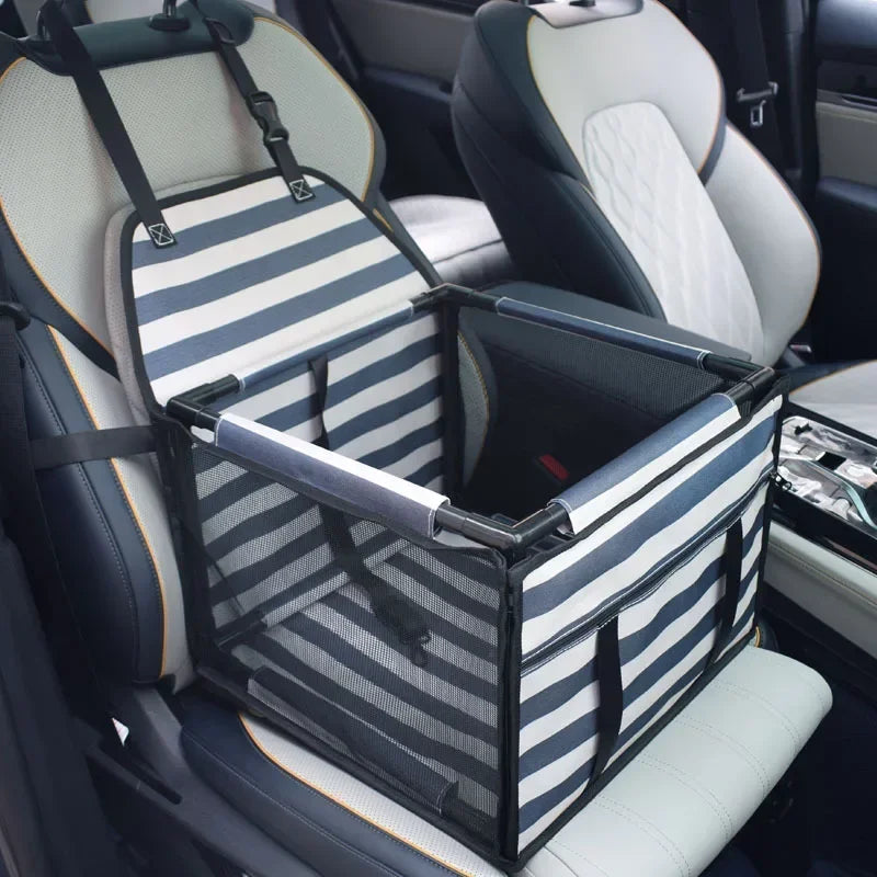 Waterproof Travel Dog Car Seat Cover Hammock For Cars, Pet Carrier Bag Cat Transport, Adjustable Straps