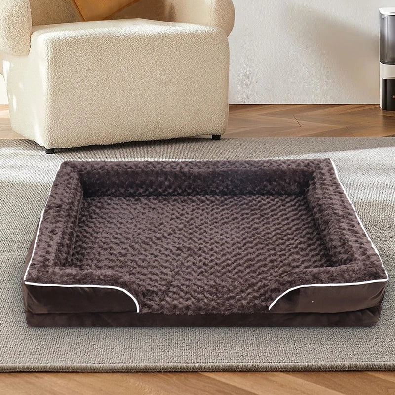 Dog Sofa Bed With Anti Slip Bottom Egg Foam Cushion