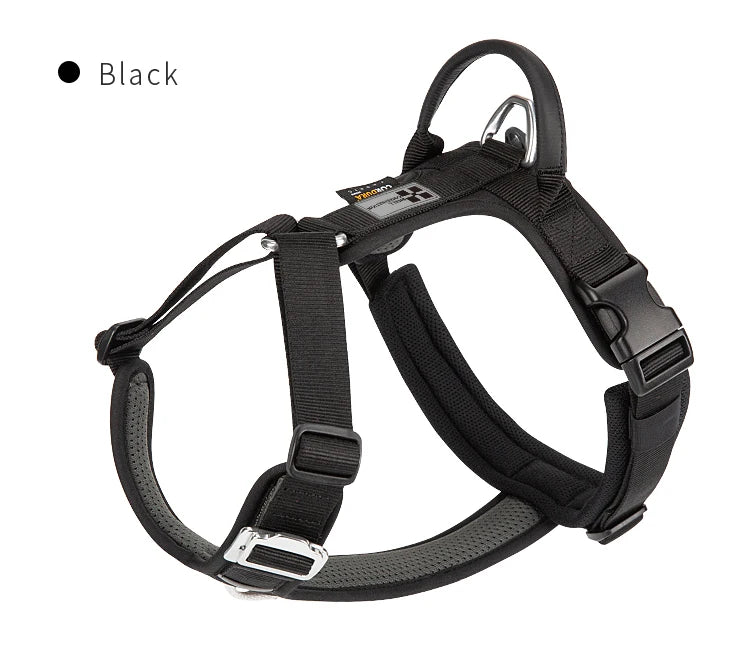 Small Combination No Pull Reflective Dog Harness Vest Adjustable Outdoor