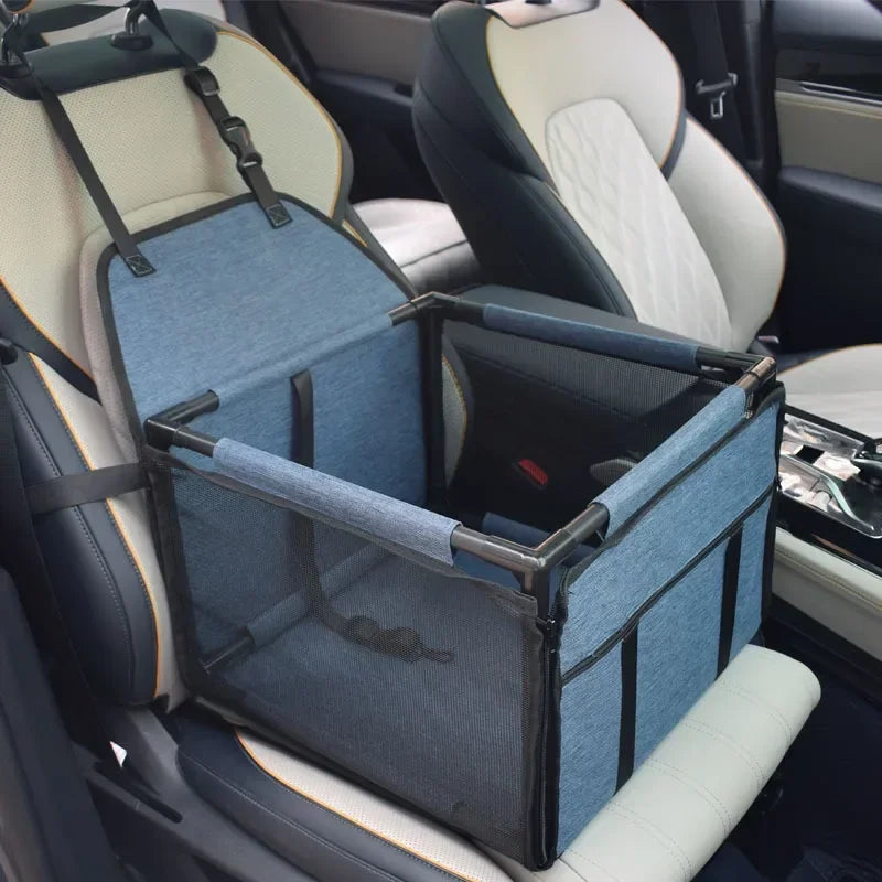 Waterproof Travel Dog Car Seat Cover Hammock For Cars, Pet Carrier Bag Cat Transport, Adjustable Straps