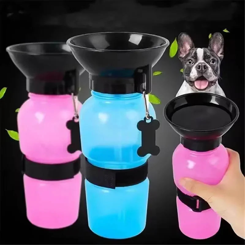 Outdoor Squeeze Portable Pet Water Bottle For Dogs And Cats