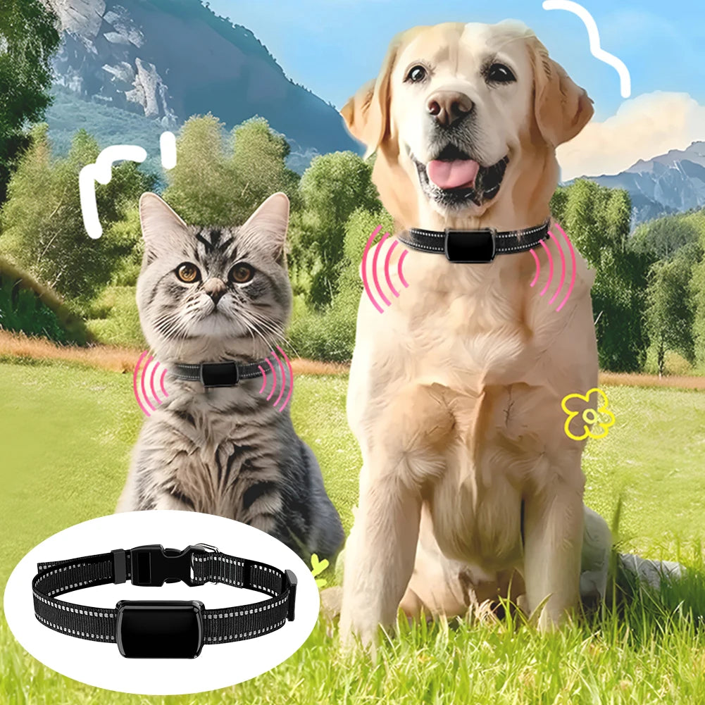 Hign-concerned Pet GPS Tracker for Dogs and Cats Collar