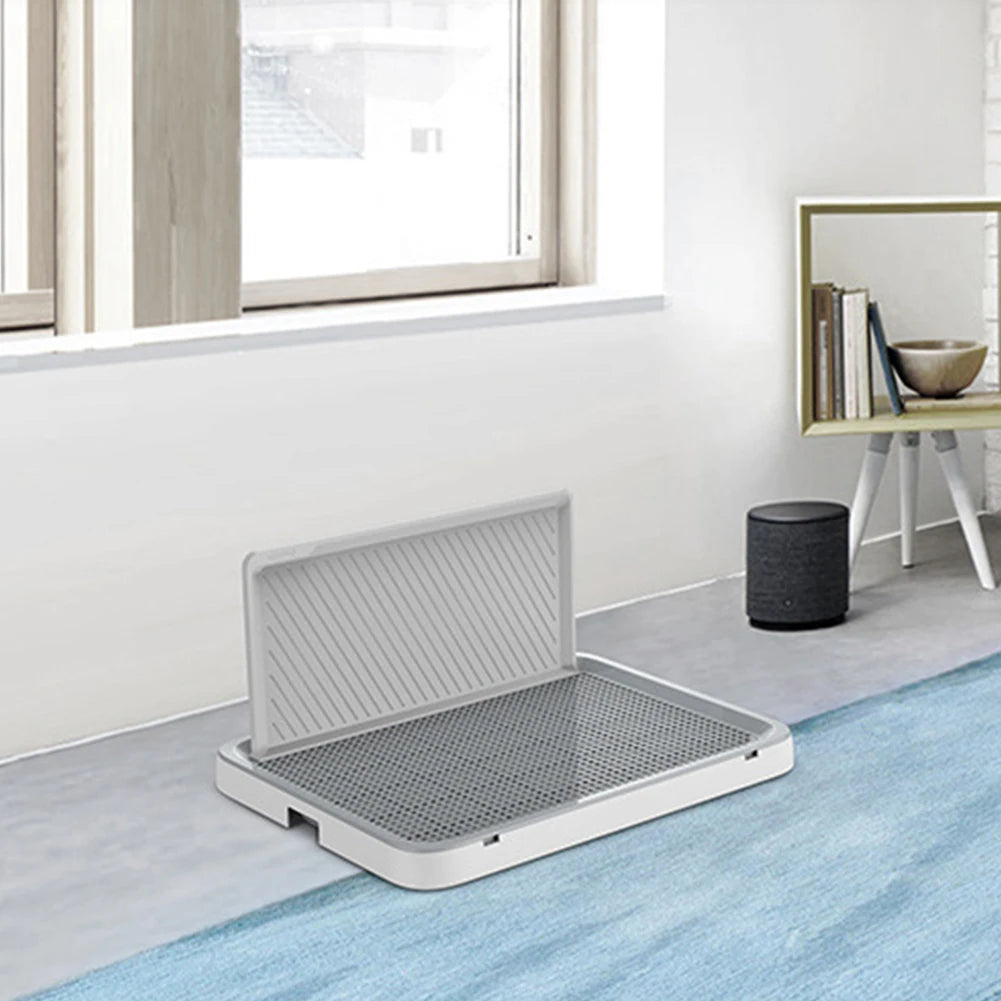 Alloet Dog Potty Tray With Anti Splash Indoor Training Toilet