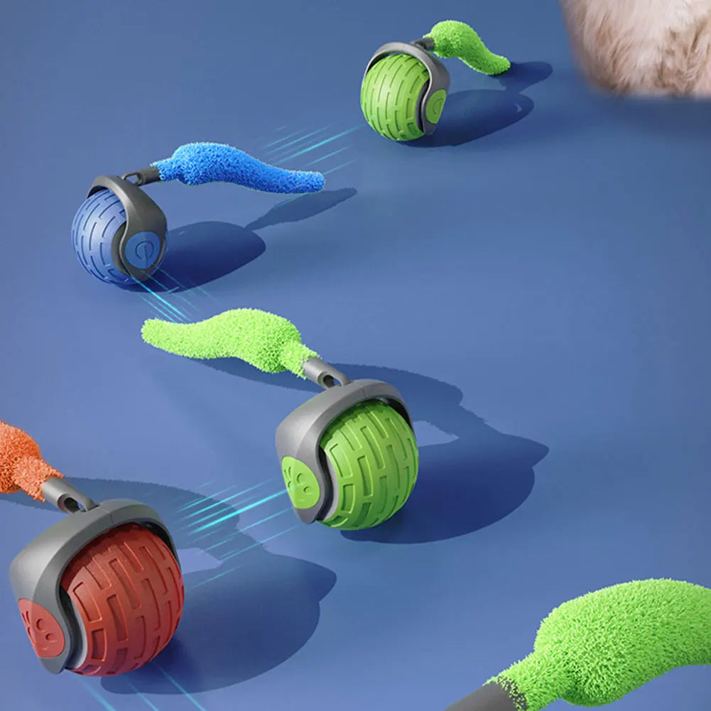 Shunmaii Cat Interactive Ball Toys Rechargeable Teaser Toy