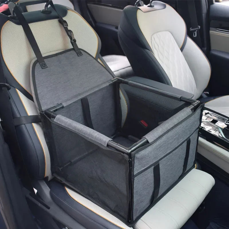Waterproof Travel Dog Car Seat Cover Hammock For Cars, Pet Carrier Bag Cat Transport, Adjustable Straps