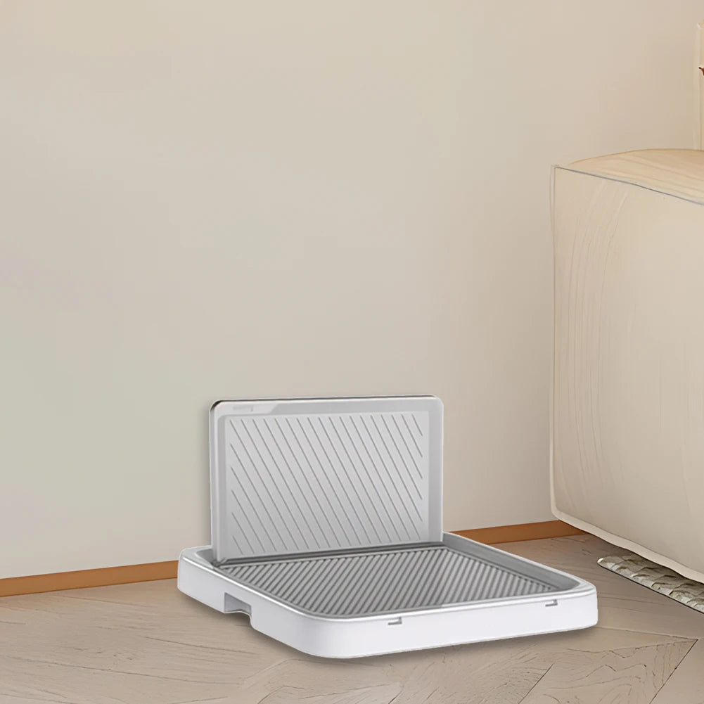 Alloet Dog Potty Tray With Anti Splash Indoor Training Toilet