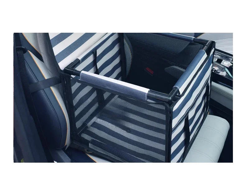 Waterproof Travel Dog Car Seat Cover Hammock For Cars, Pet Carrier Bag Cat Transport, Adjustable Straps
