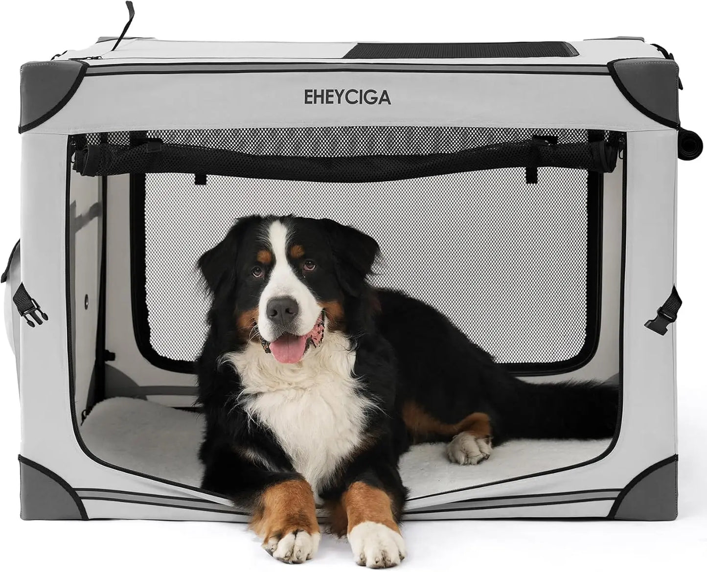 Collapsible Dog Crate for Extra Large Dogs Portable Travel Kennel