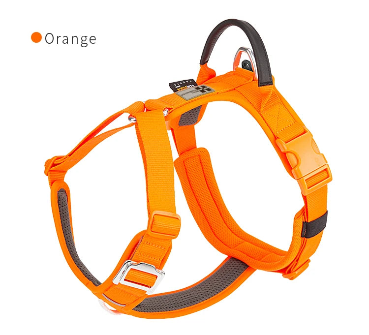 Small Combination No Pull Reflective Dog Harness Vest Adjustable Outdoor