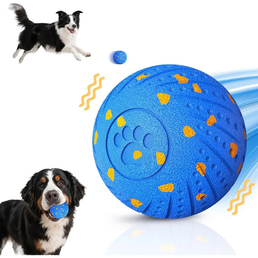 Smart Interactive Dog Ball - 3 Mode Auto-Bouncing Ball for Medium/Large Dogs, Chew Proof E-TPU, USB-C Fast Charge, IP54 Waterpro