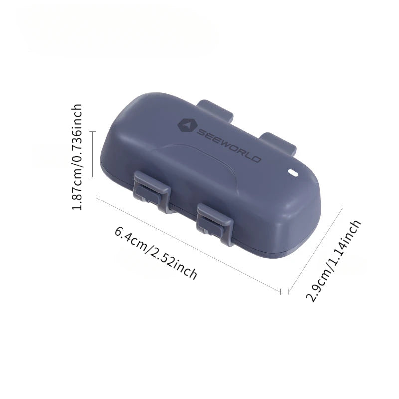 Hign-concerned Mini Pet Tracker with GPS Geofencing Health Monitoring