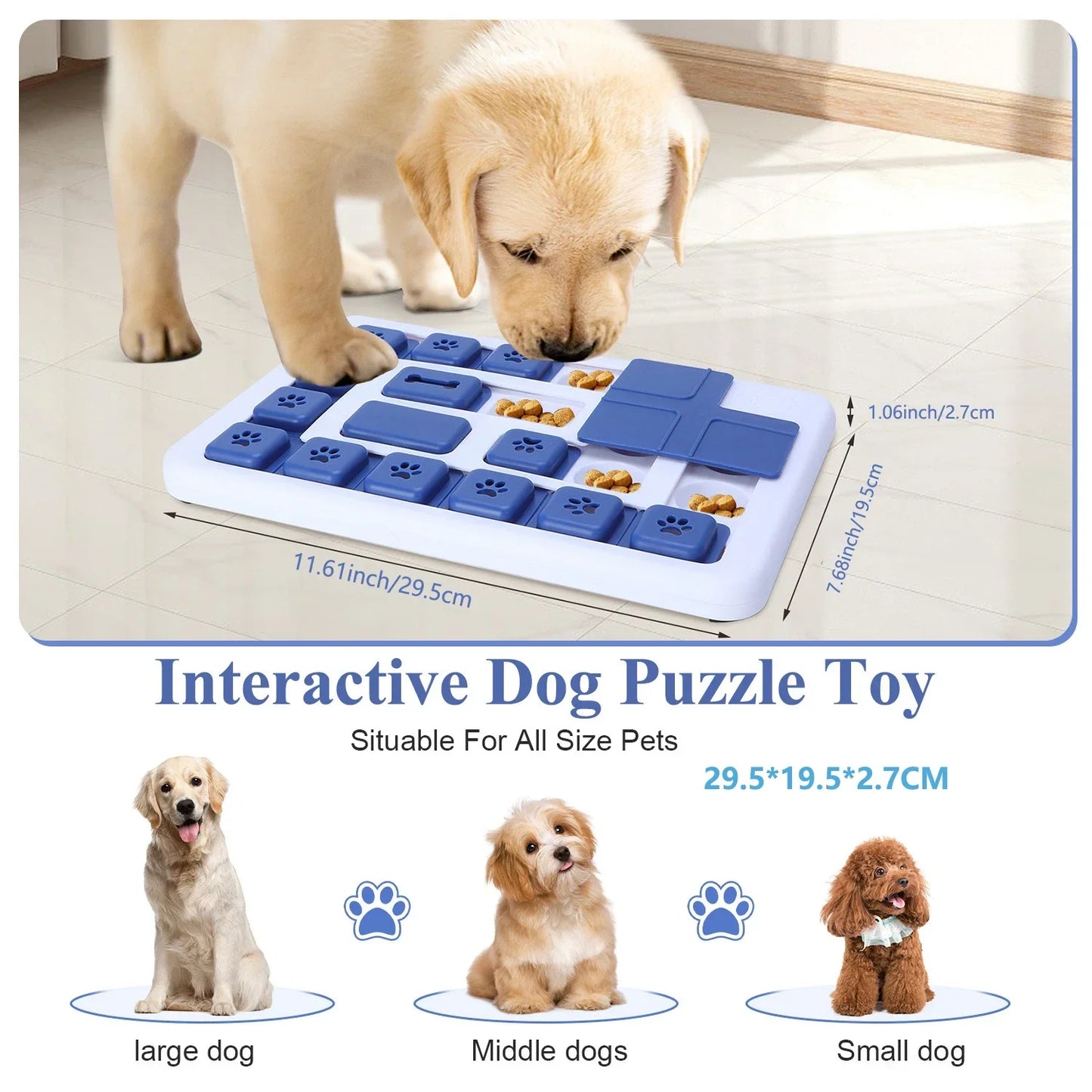 Premium Interactive Canine Toys For Puppies Training And CognitiveEnrichment Puzzle