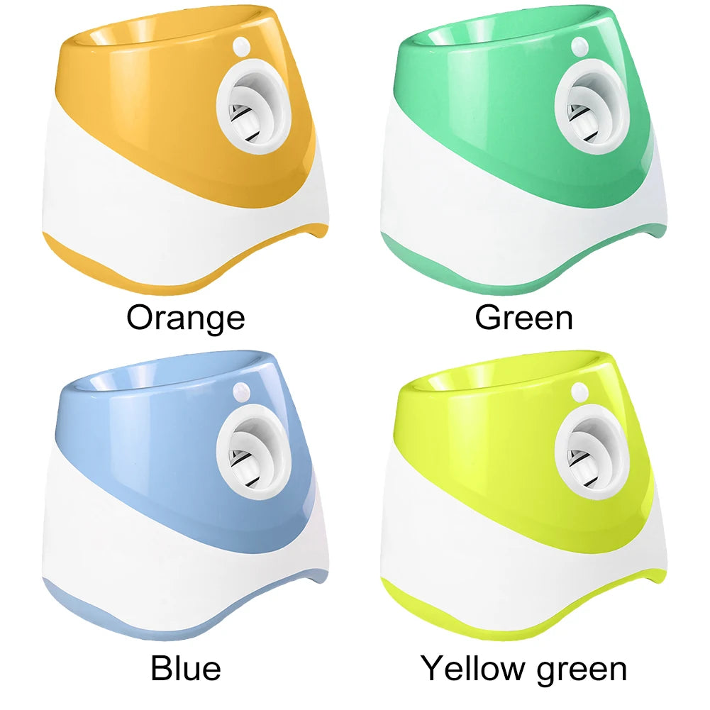 Mini Tennis Throwing Pinball Machine Fun Interactive Throw Catapult Ball Launcher Dog  Dogs Ball Catapult Pet Interactive