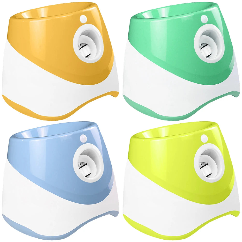 Mini Tennis Throwing Pinball Machine Fun Interactive Throw Catapult Ball Launcher Dog  Dogs Ball Catapult Pet Interactive